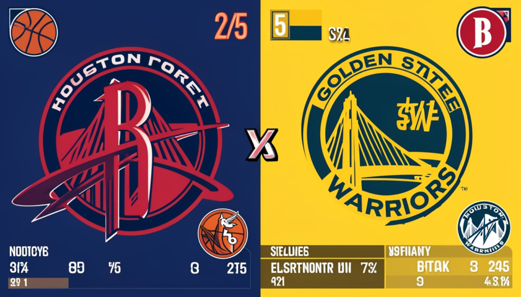 houston rockets vs golden state warriors stats