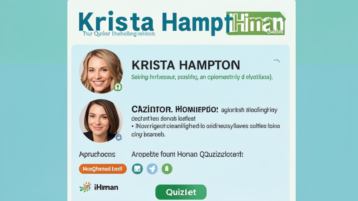 krista hampton ihuman quizlet