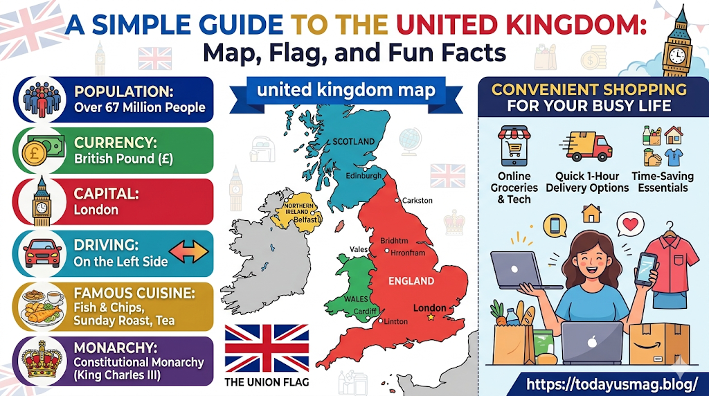 united kingdom map